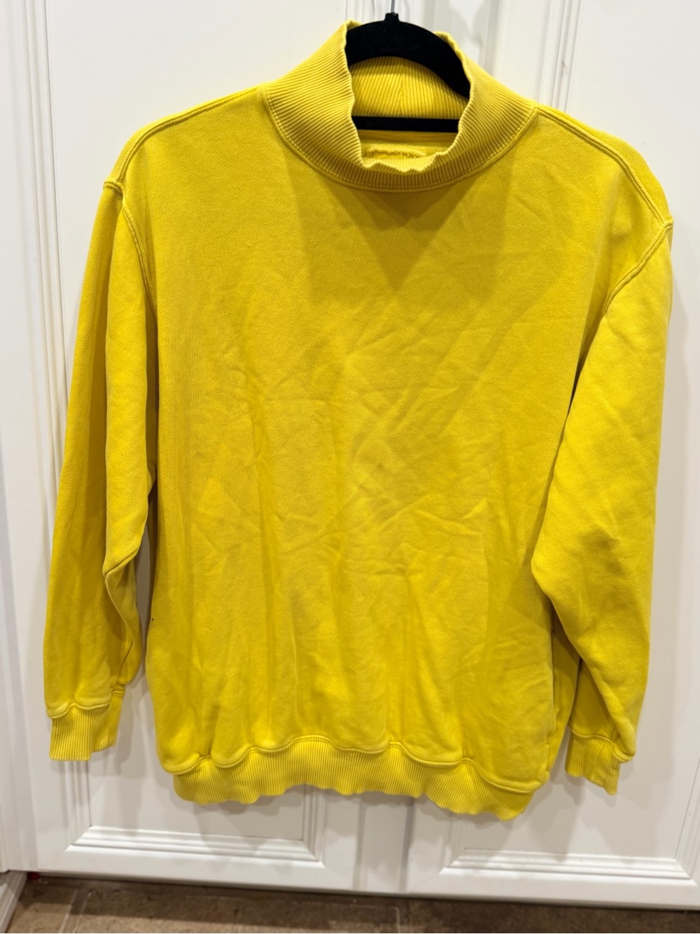 aerie Yellow Turtleneck Sweater